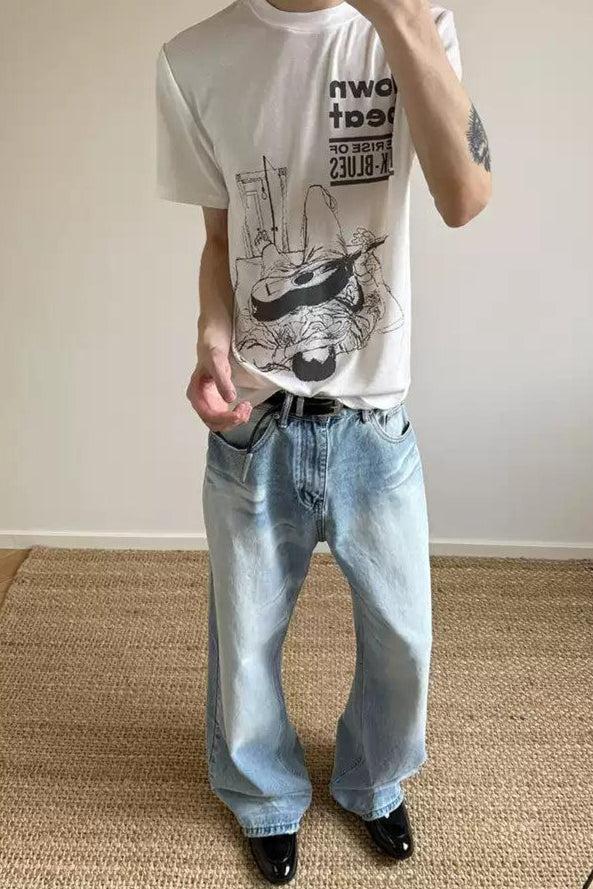 Washed & Faded Jeans
