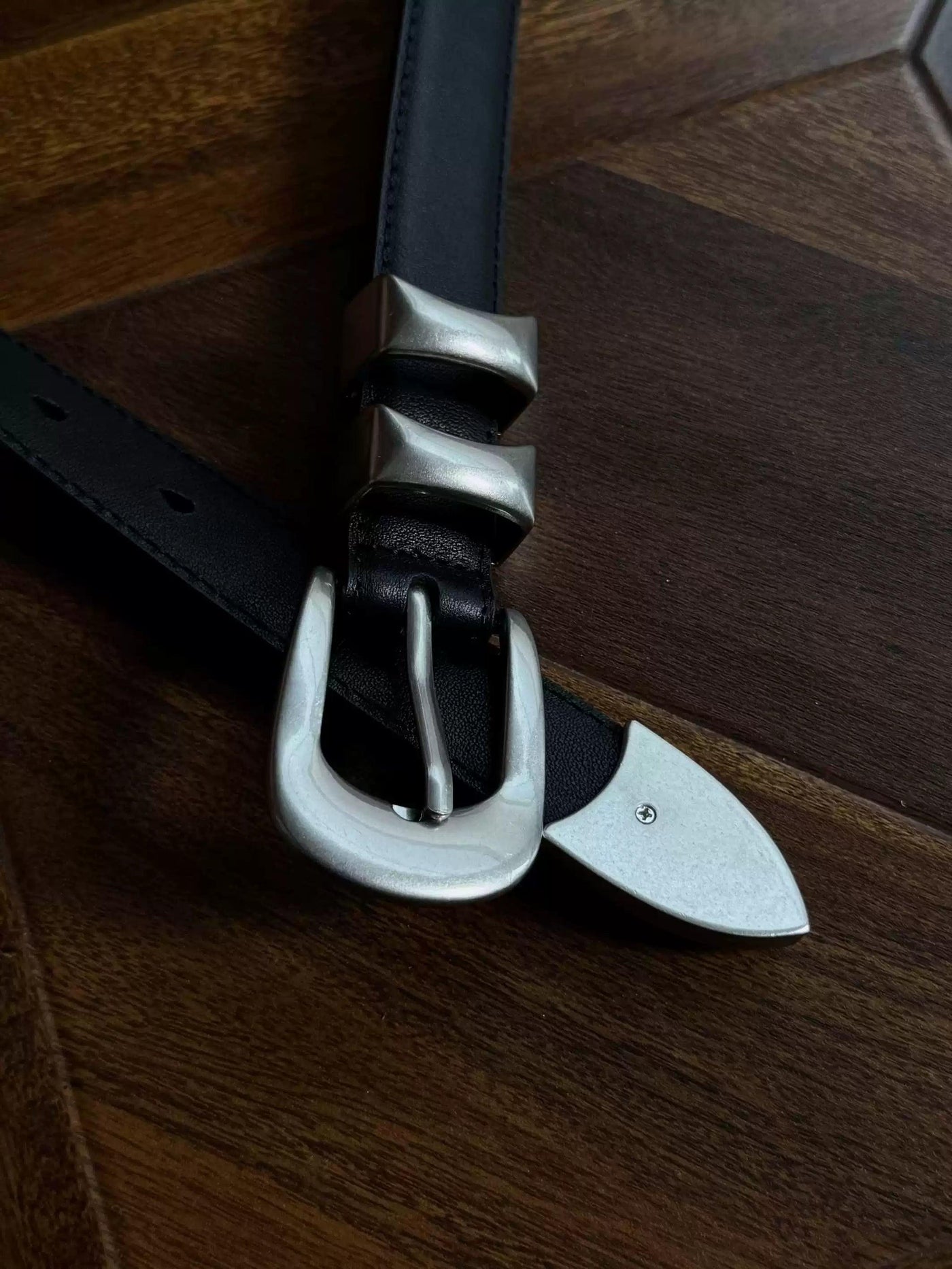 Classic Metal Buckle Belt