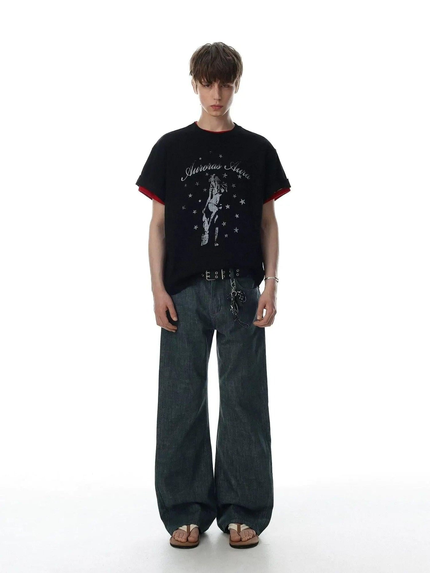 Vintage Distressed Graphic T-Shirt