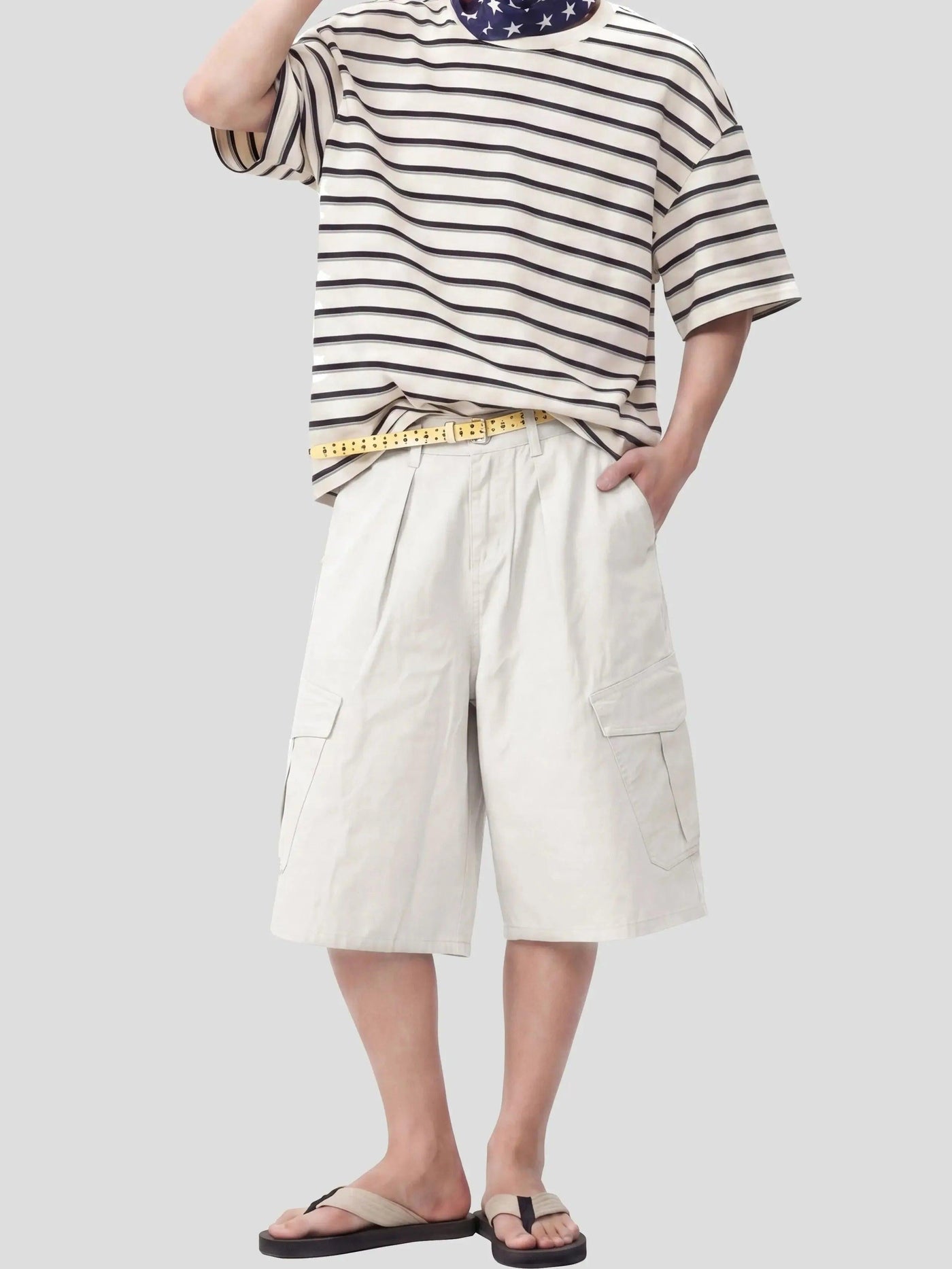 Multi-Pocket Cargo Shorts