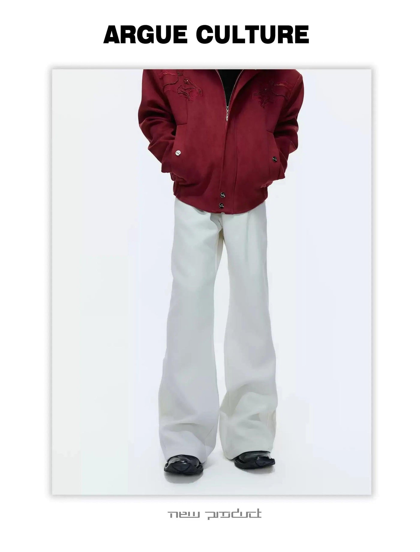 Solid Color High Waist Pants