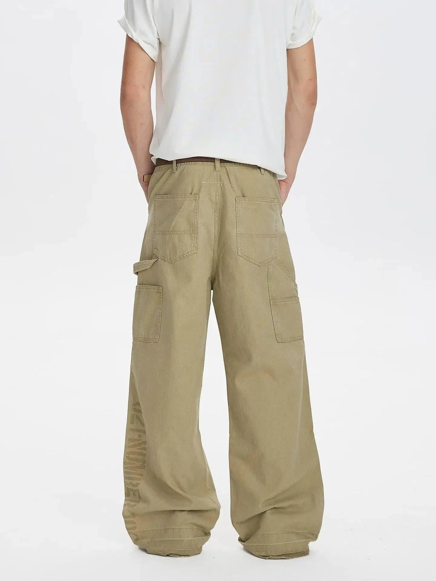 Relaxed Straight Cargo Pants