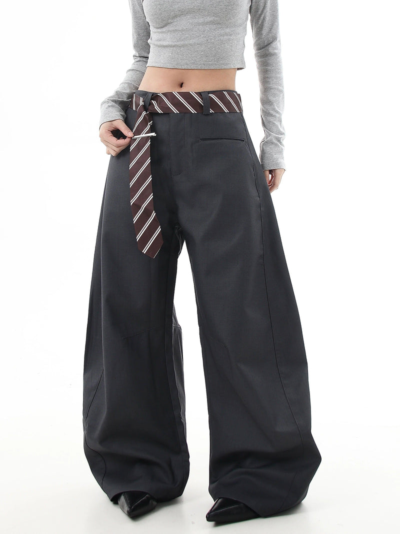 Belt Strap Scimitar Trousers
