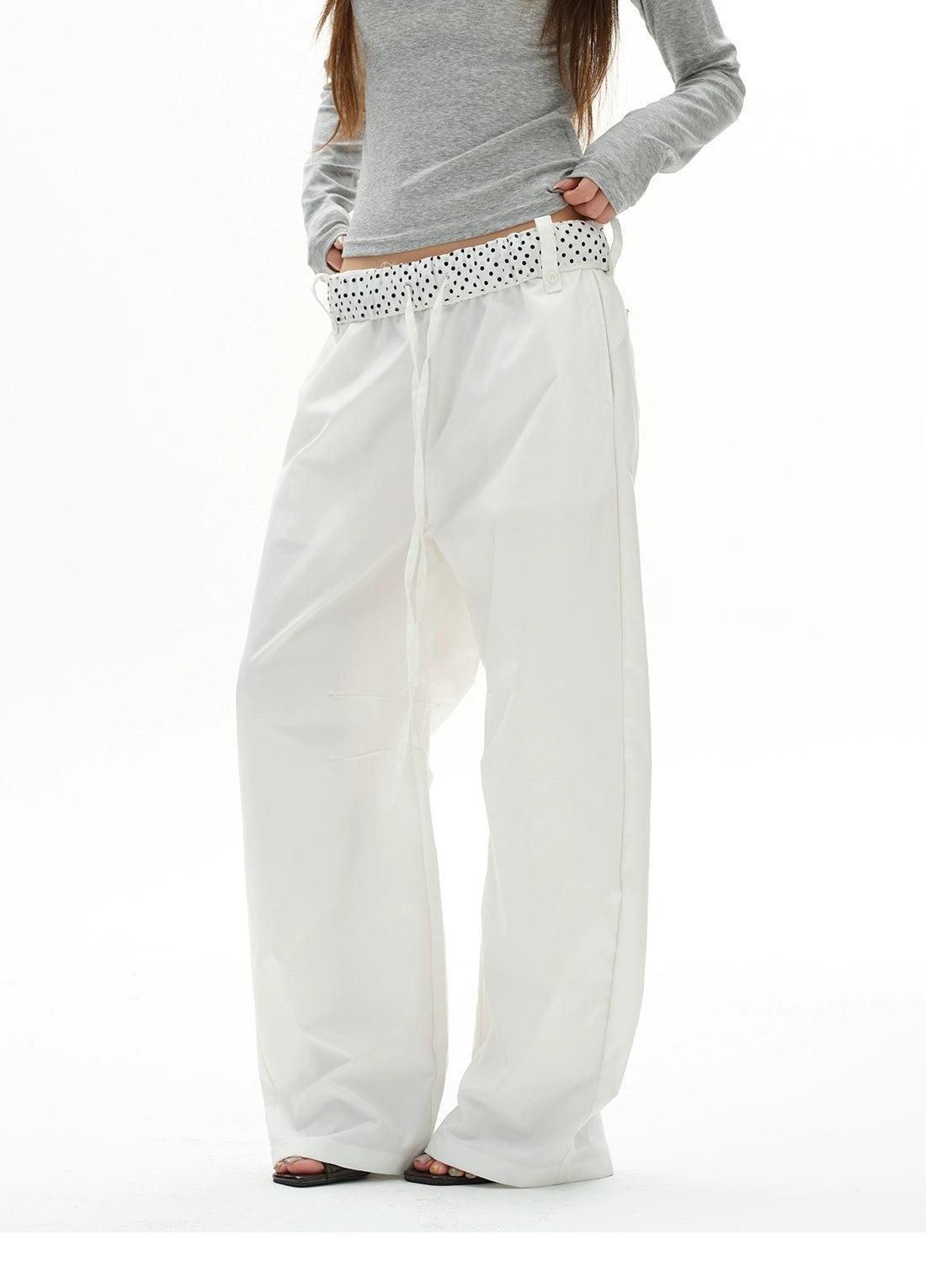 Polka Dots Waist Pants
