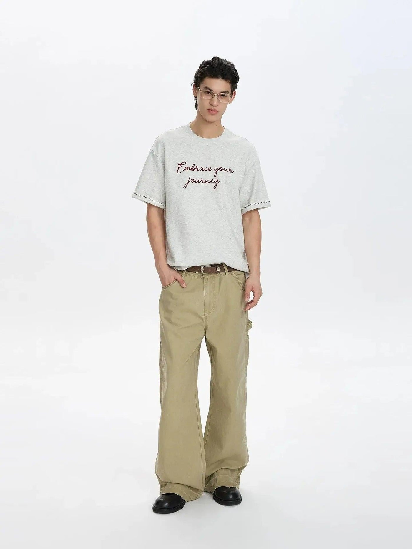 Relaxed Straight Cargo Pants