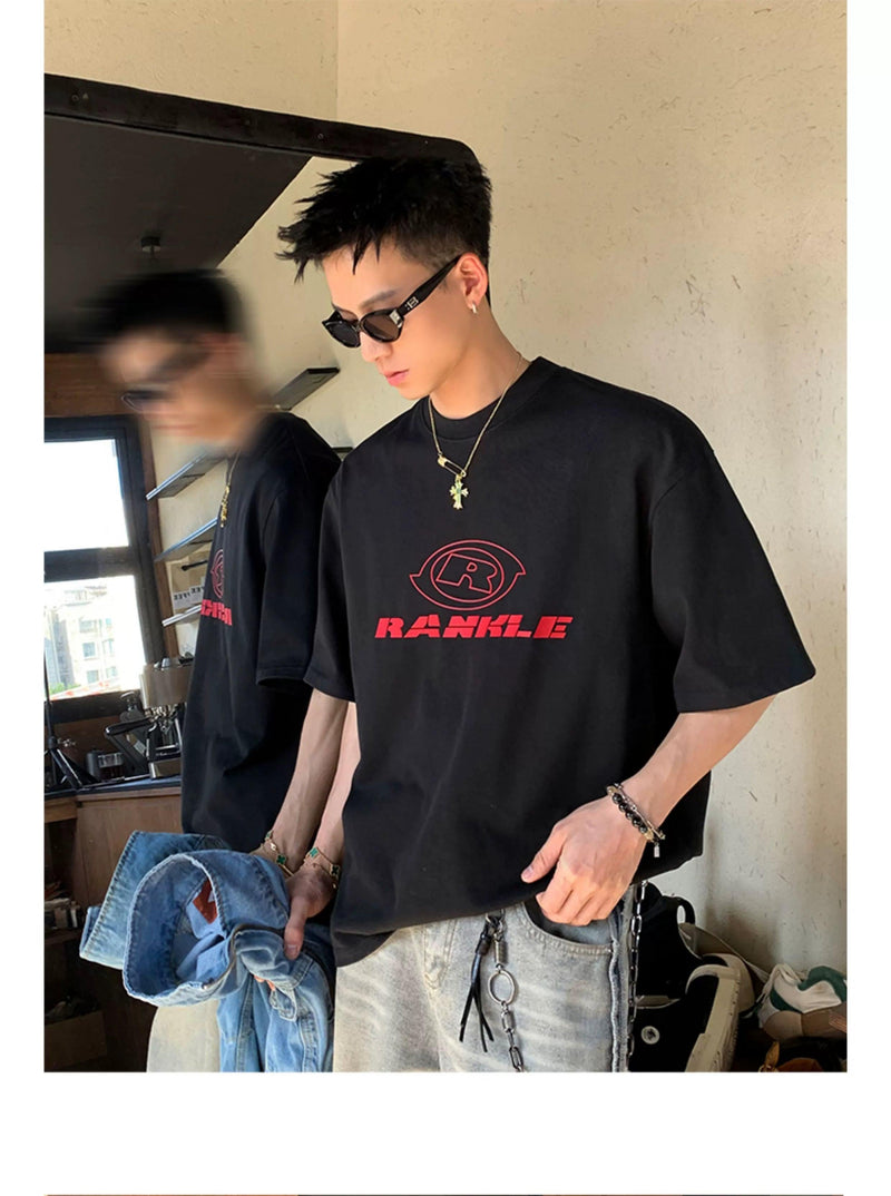 Contrast Print T-Shirt