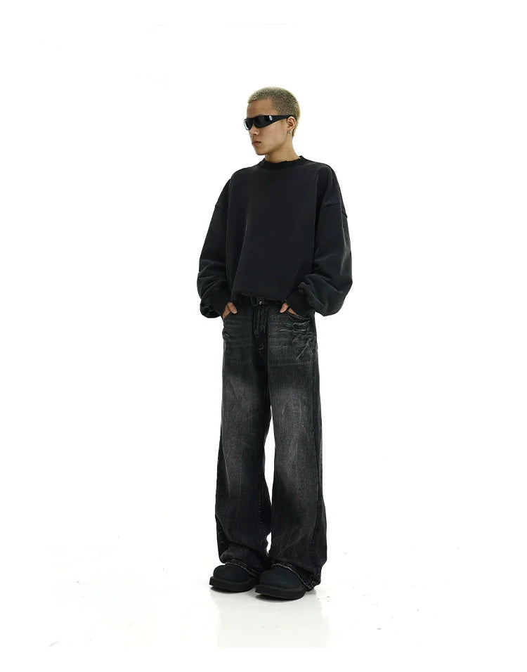 Line Sketches Drapey Jeans