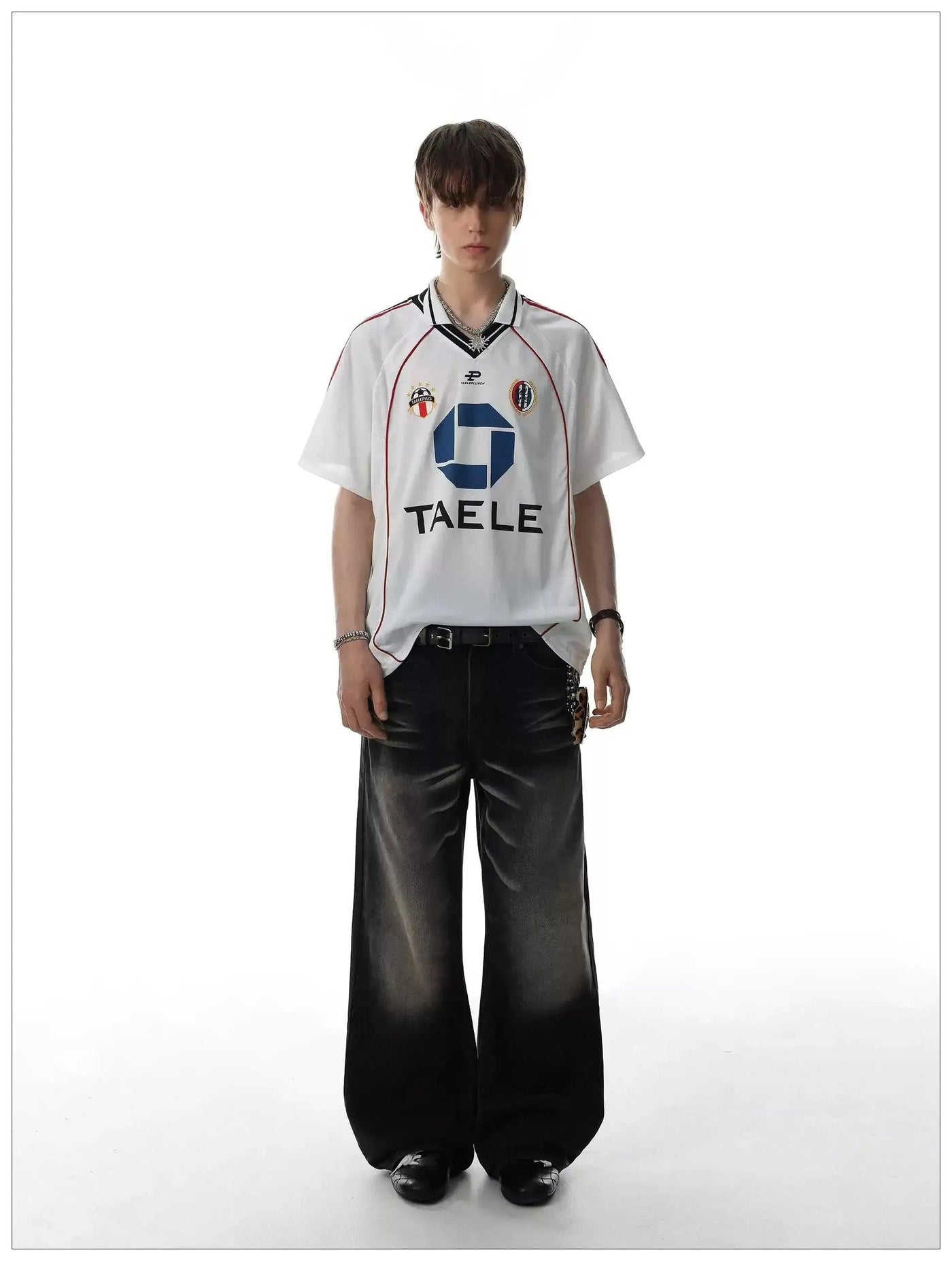 Varsity Style Striped T-Shirt