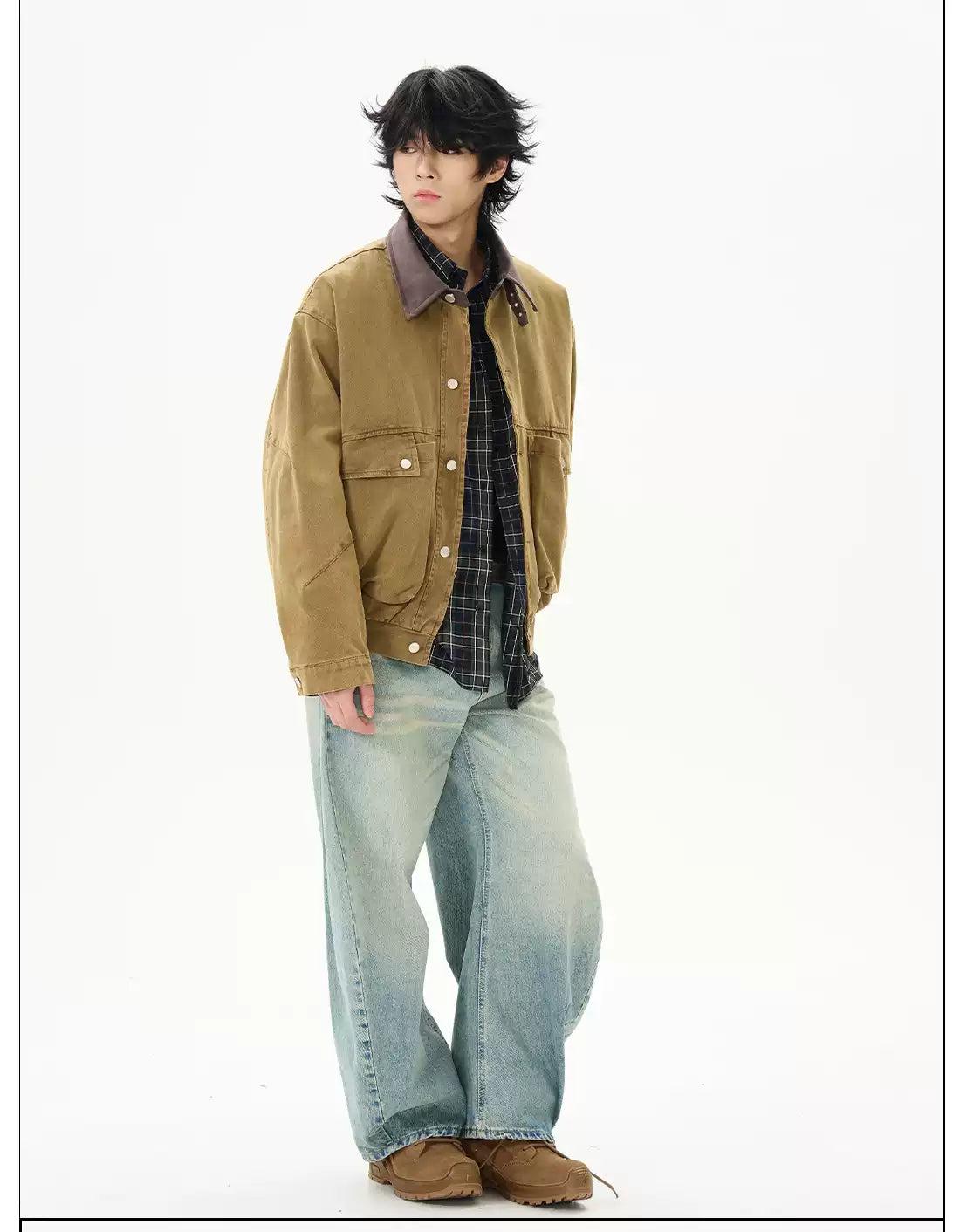 Utility Pocket Lapel Jacket