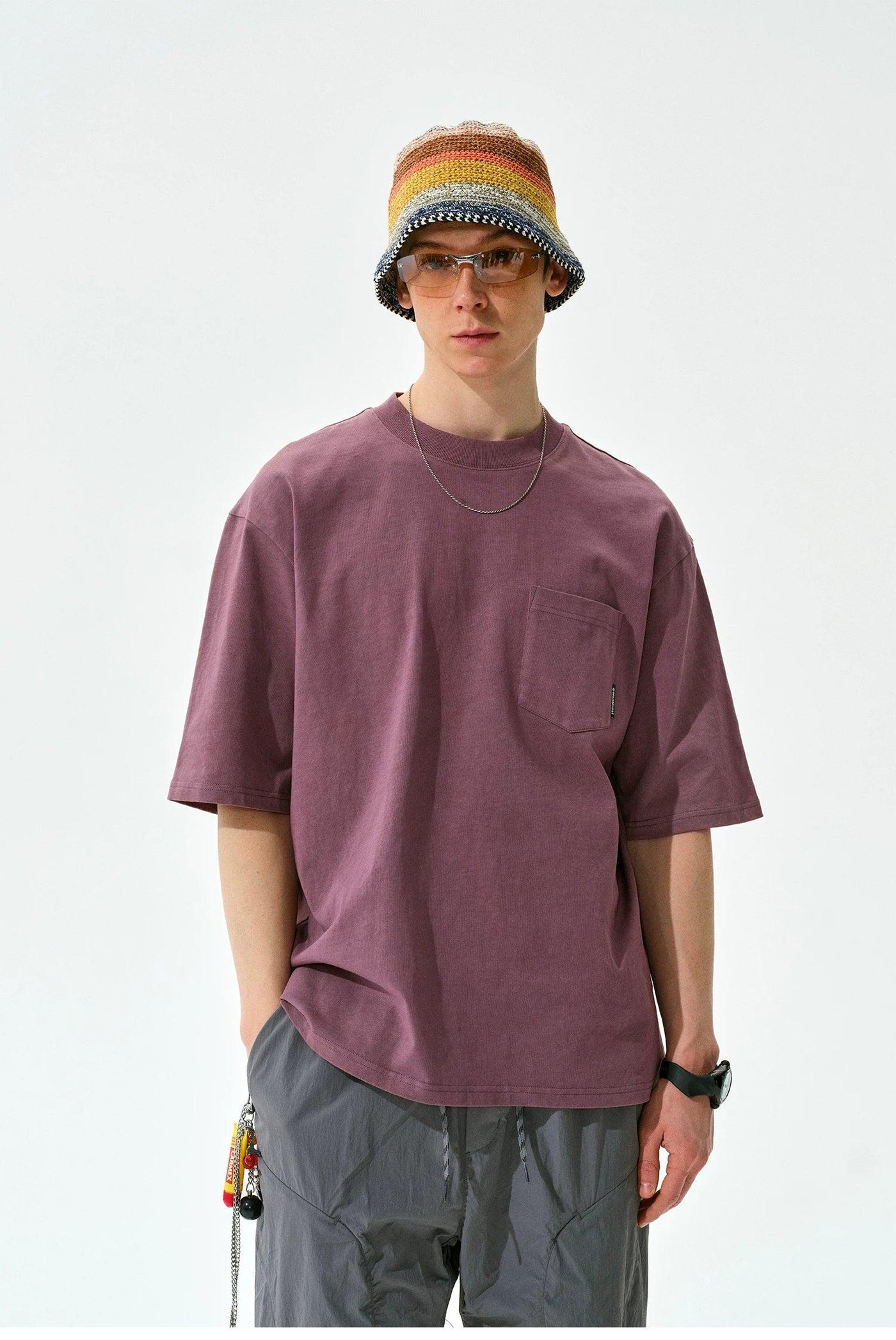 Chest Pocket Boxy Fit S/S T-Shirt
