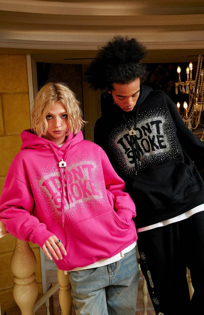 Gradient Diamond Logo Hoodie