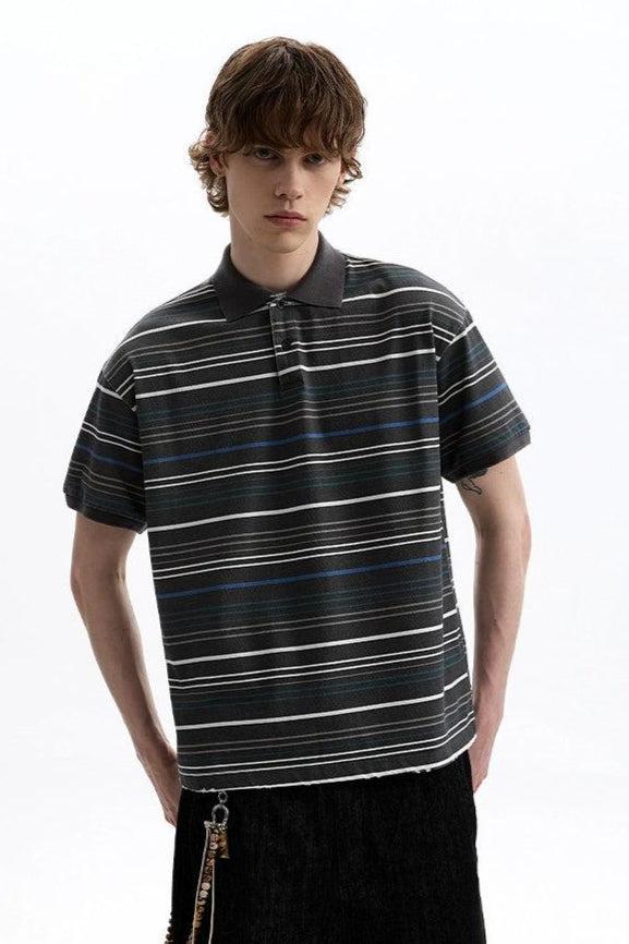 Vintage Striped Polo