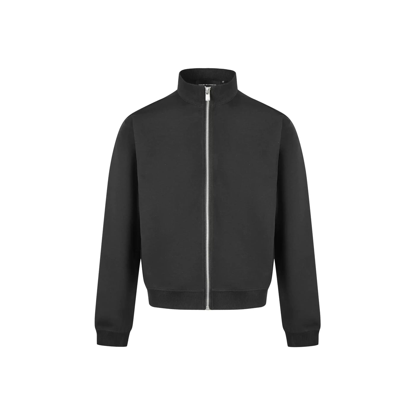 Solid Color Zip-Up Jacket
