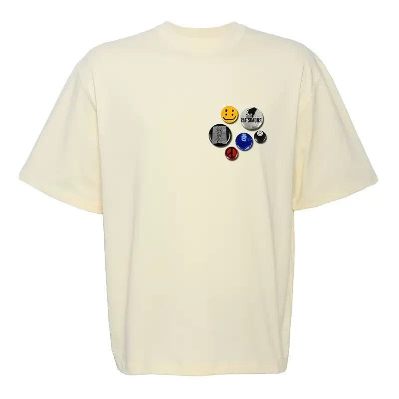 Multiple Pins Detail T-Shirt