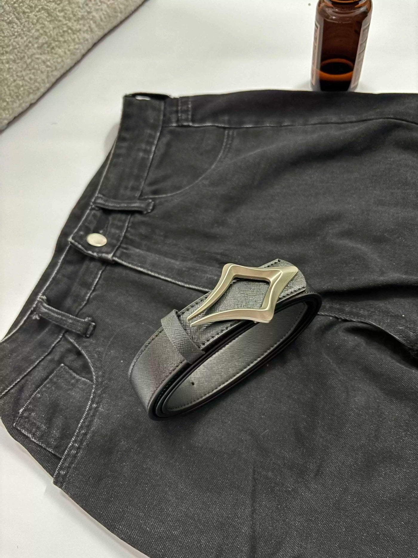 3D Metal Textured Belt