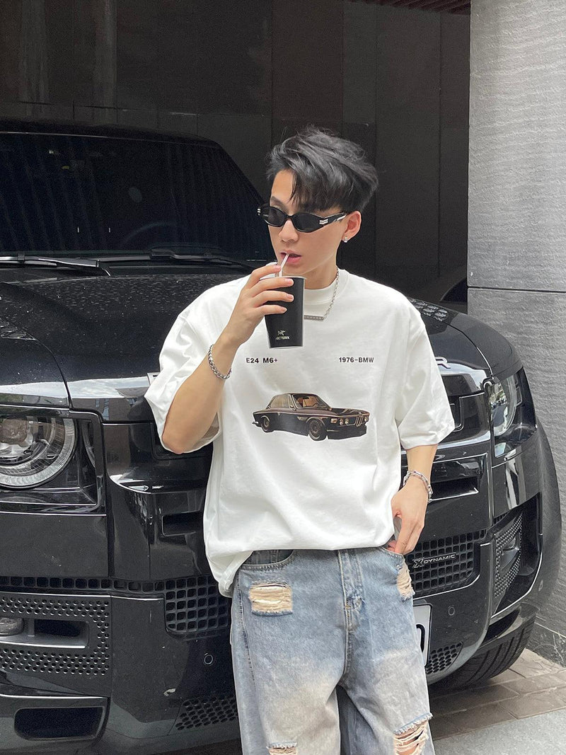 Vintage Car Graphic T-Shirt