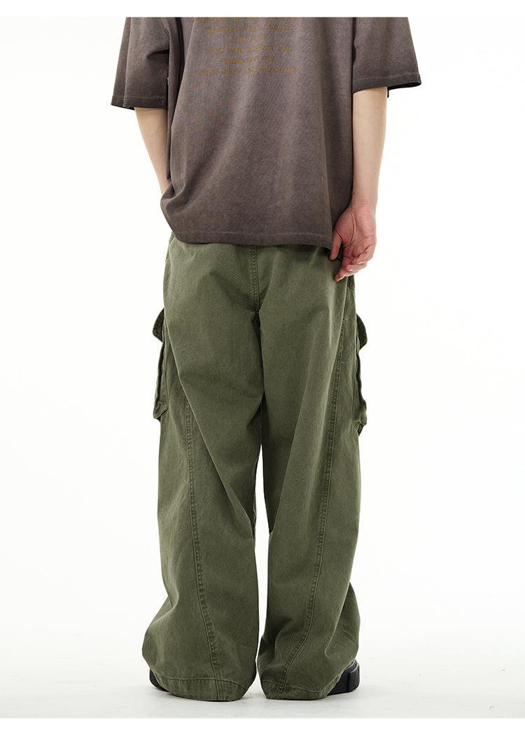 Slant Flap Pocket Cargo Pants