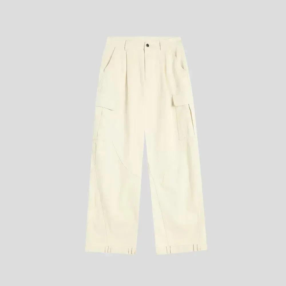 Reversed Waistline Utility Cargo Pants
