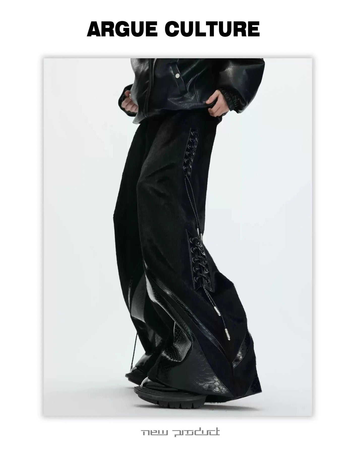 Lace Side Strings Pants