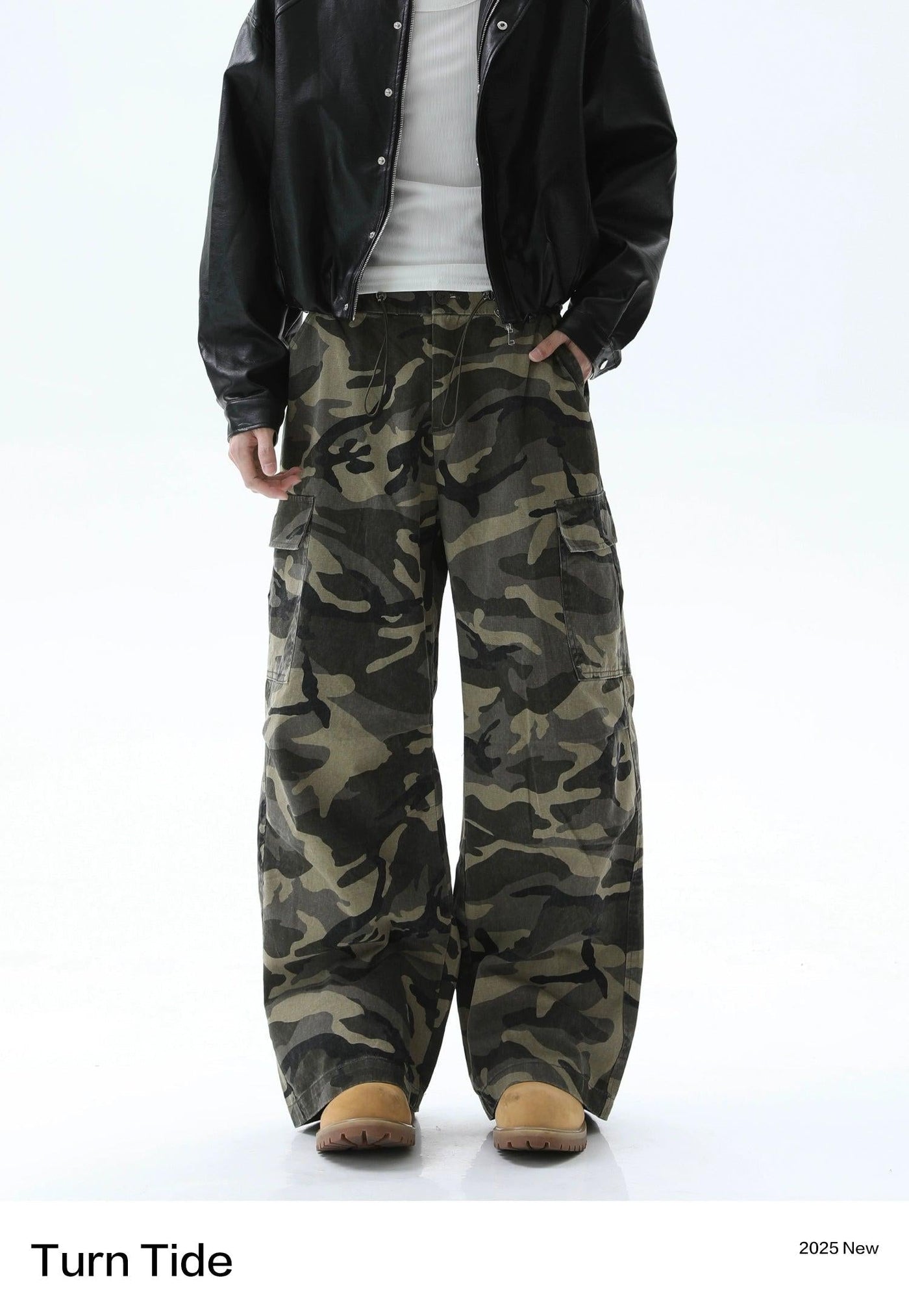 Camouflage Regular Fit Cargo Pants
