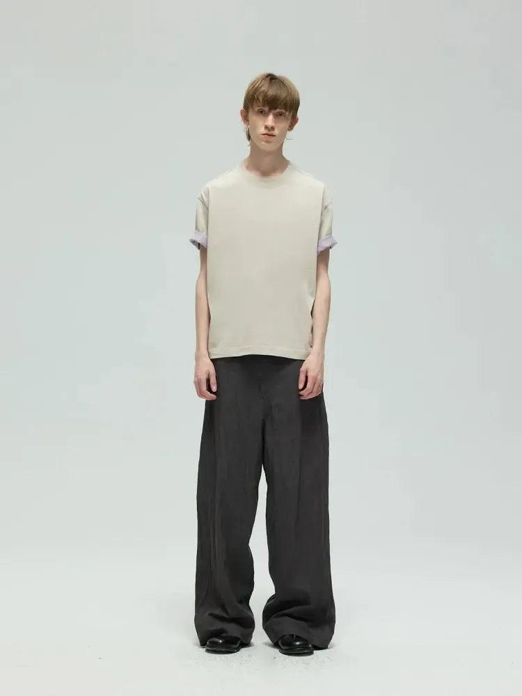 Contrast Two-Toned T-Shirt