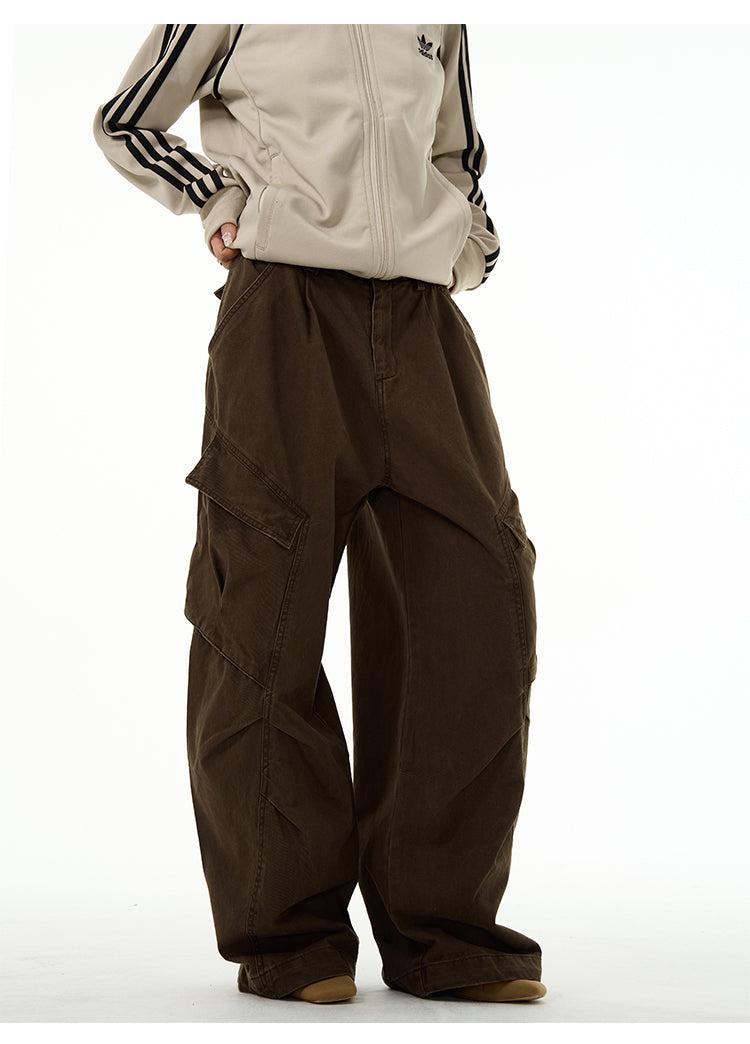 Slant Flap Pocket Cargo Pants