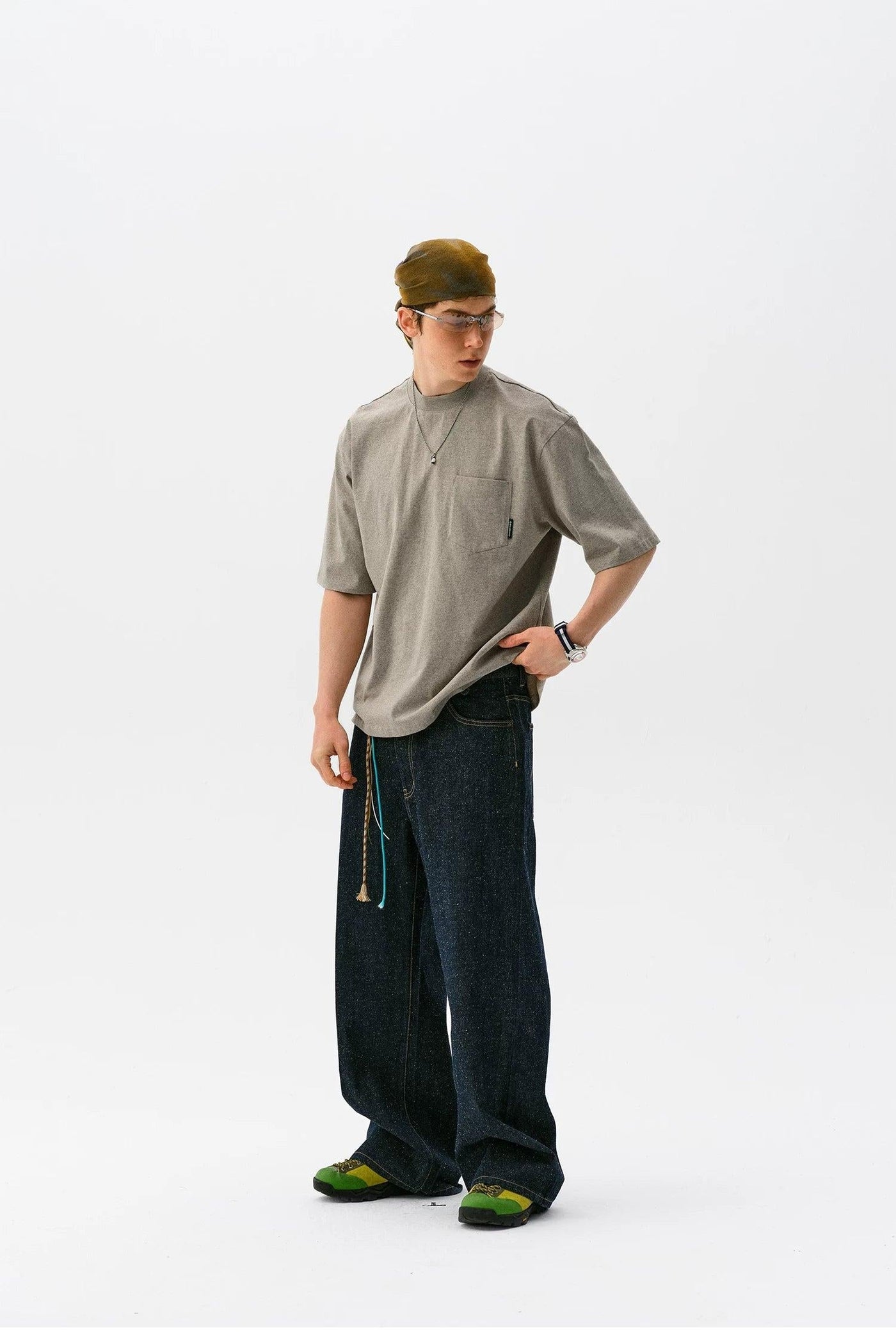 Chest Pocket Boxy Fit S/S T-Shirt