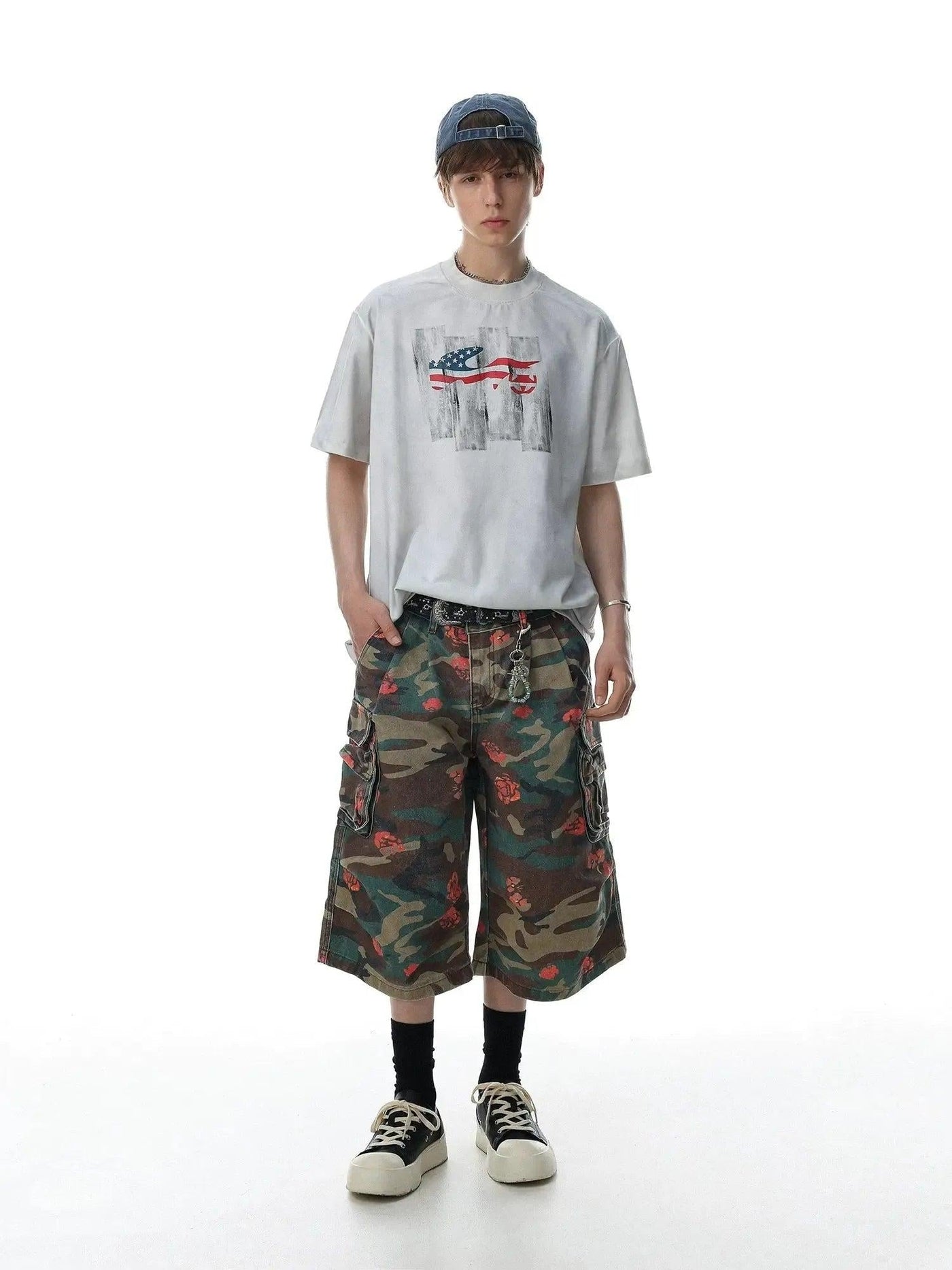 Vintage Graphic Distressed T-Shirt