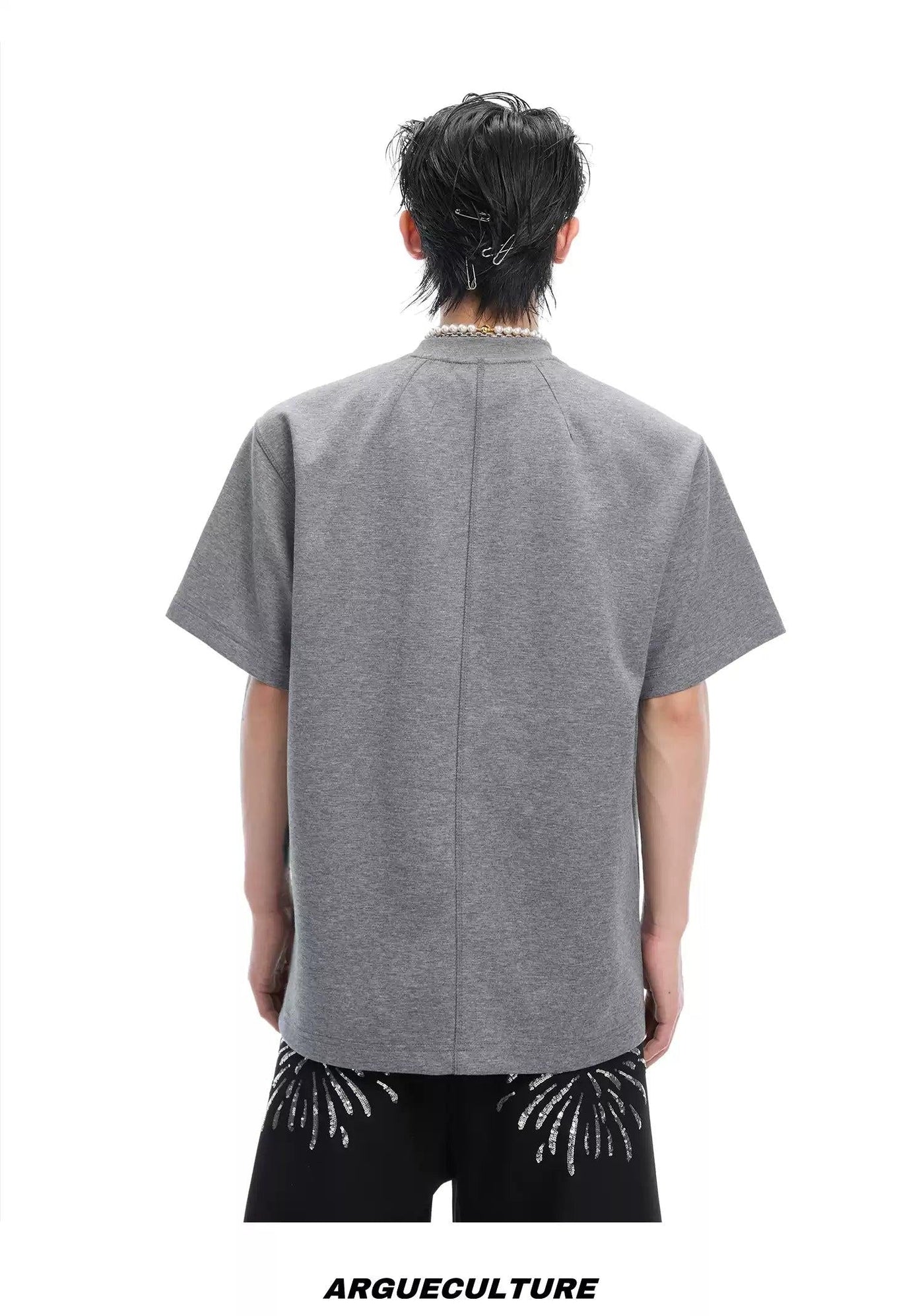 Cursive Metal Logo T-Shirt