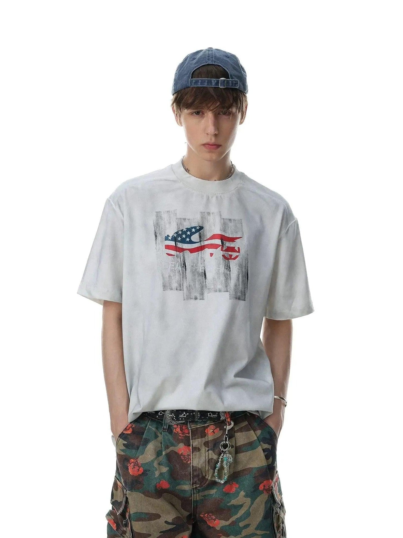 Vintage Graphic Distressed T-Shirt