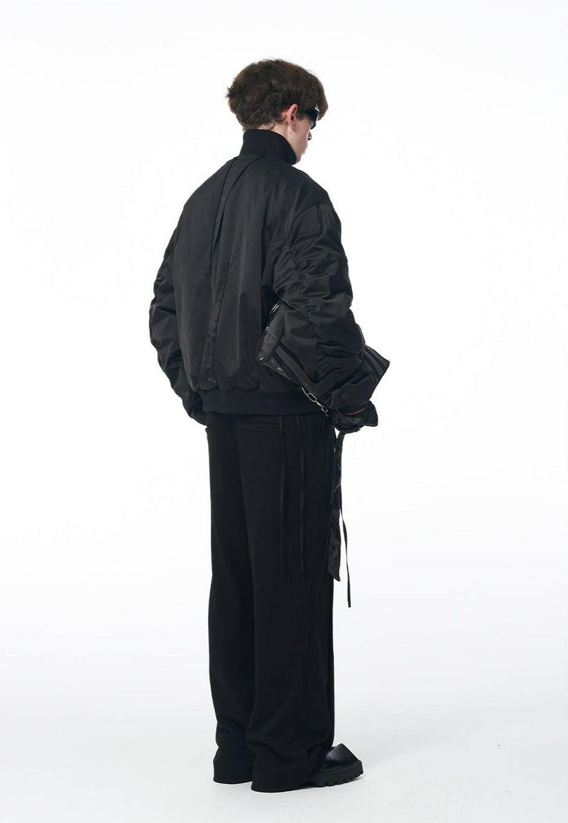 Blind No Plan Sliced Split Flight Jacket