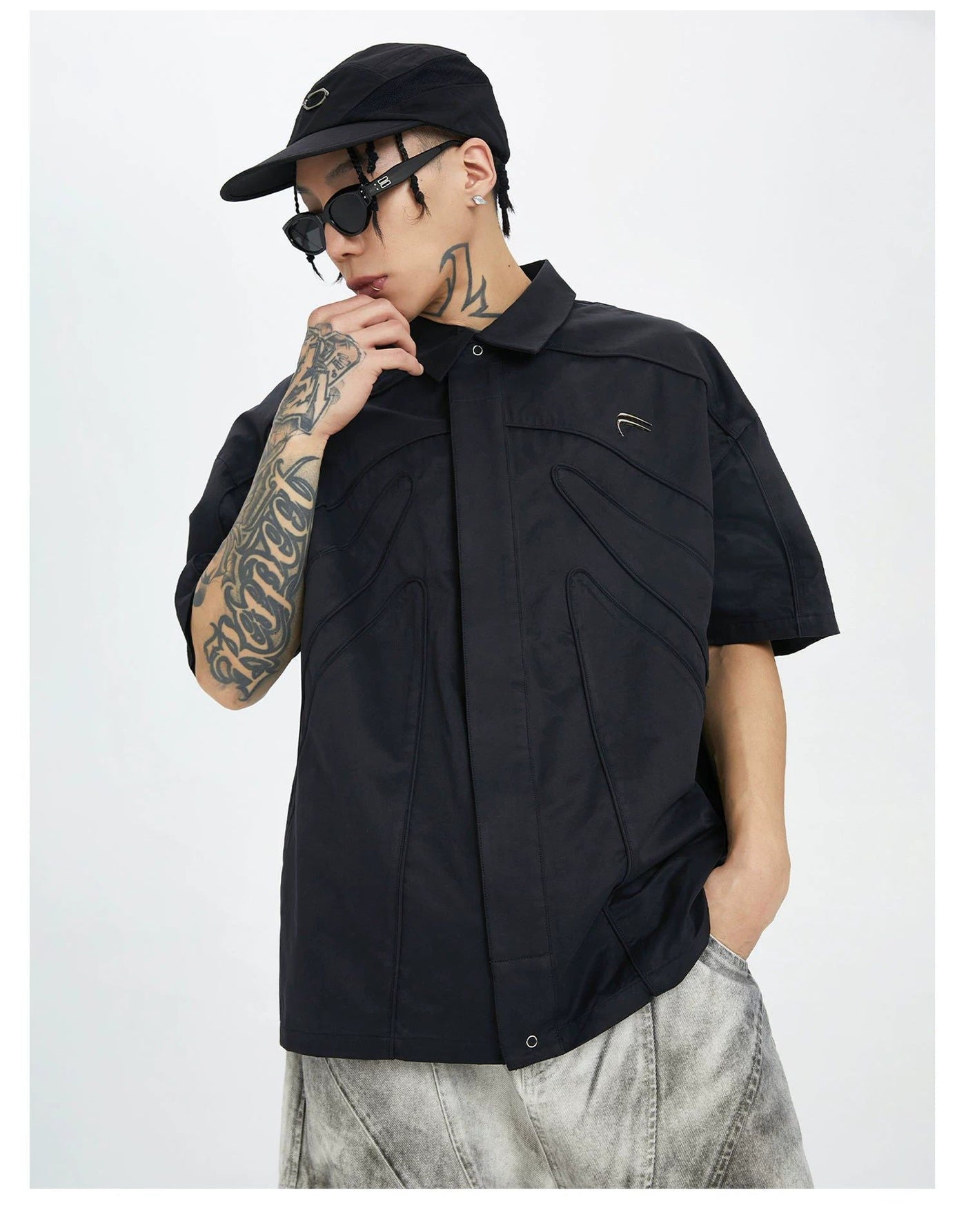 Lines Structured Detail Shirt