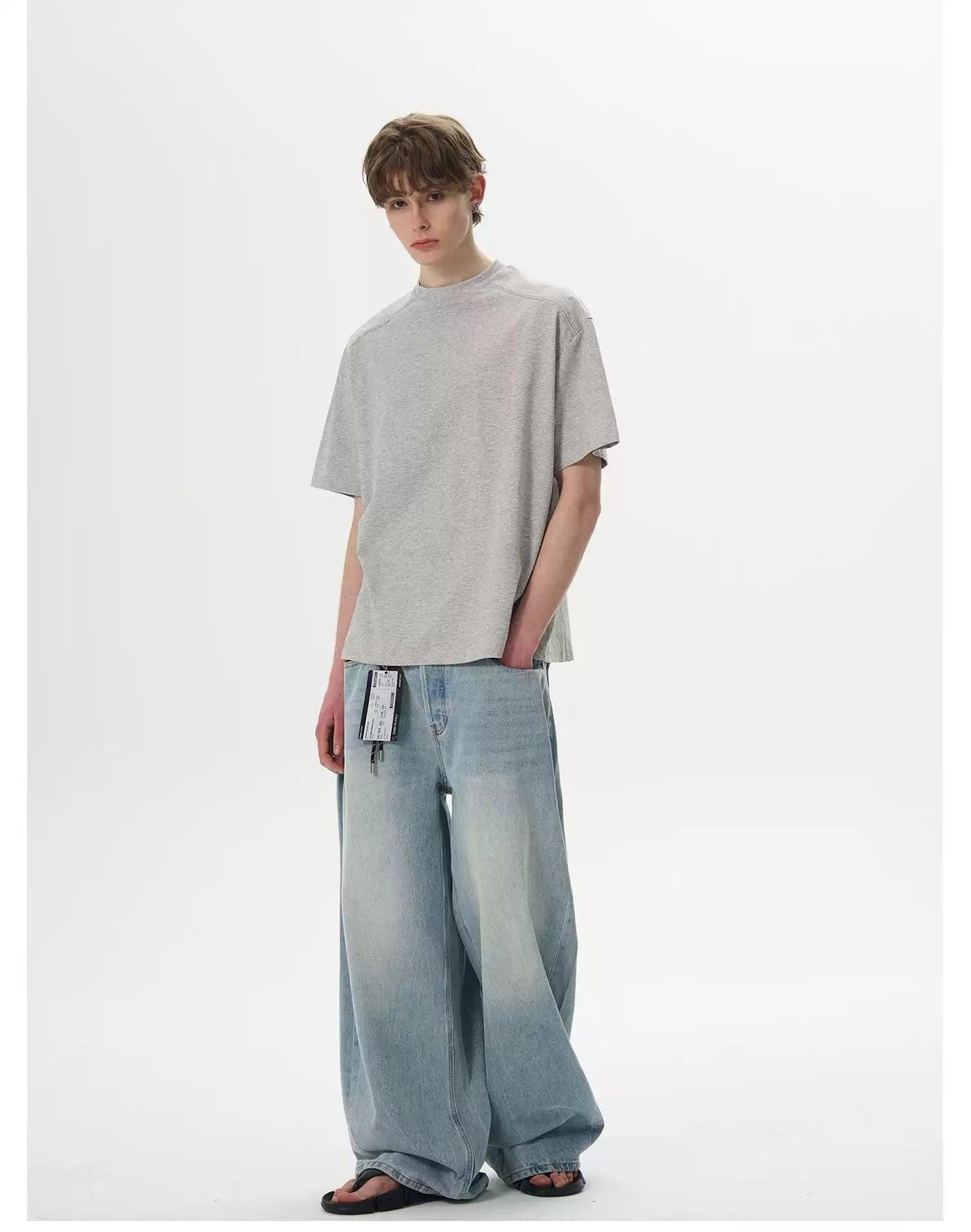 Plain Boxy Fit T-Shirt