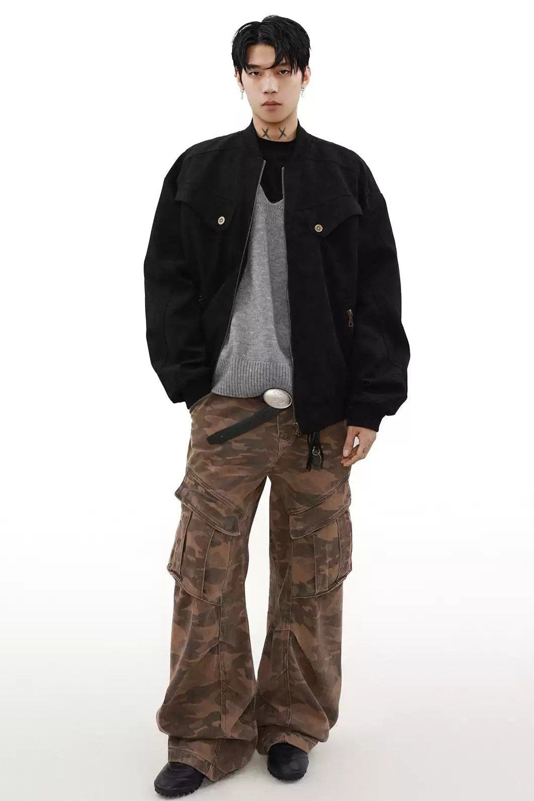 Structured Multi-Zipped Jacket