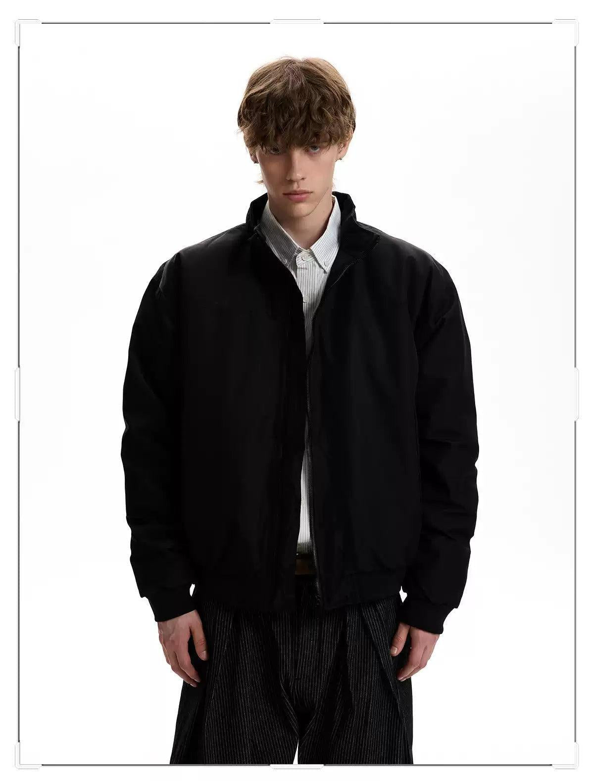 Clean Fit Bomber Jacket