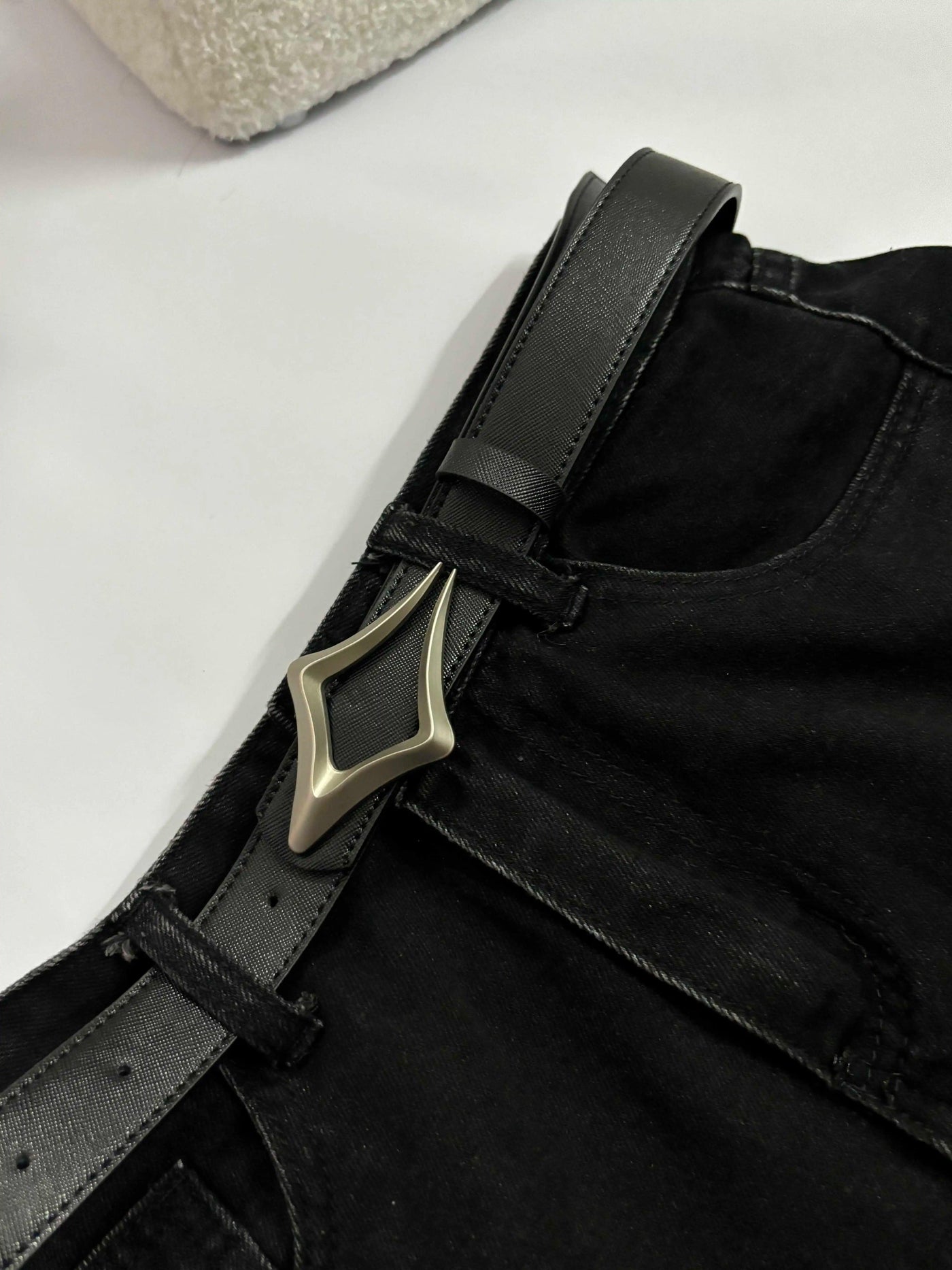 3D Metal Textured Belt