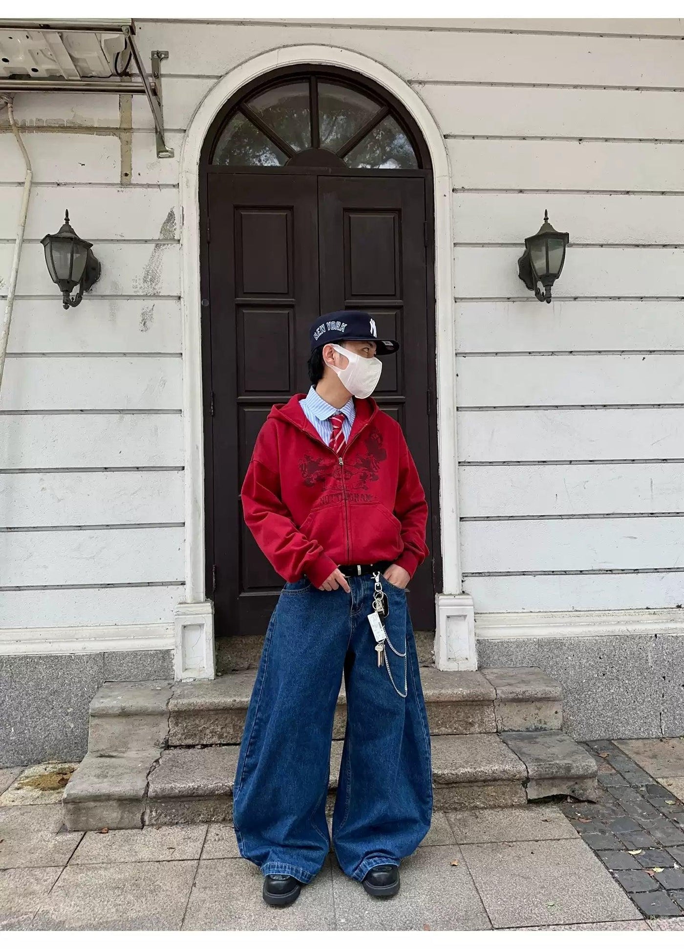 Vintage Blue Barrel Jeans