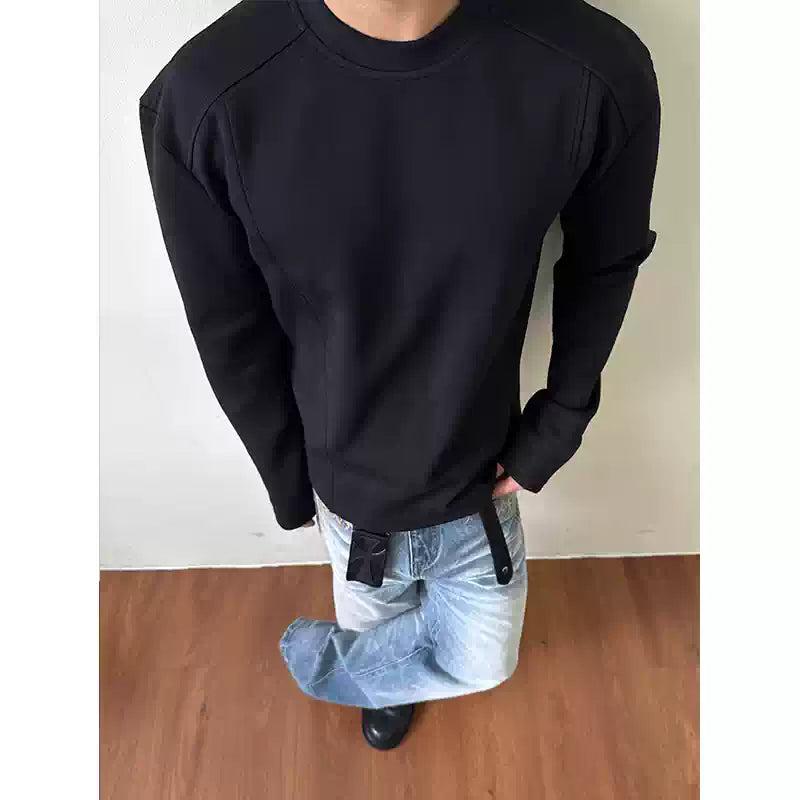 Structured Casual Fit L/S T-Shirt