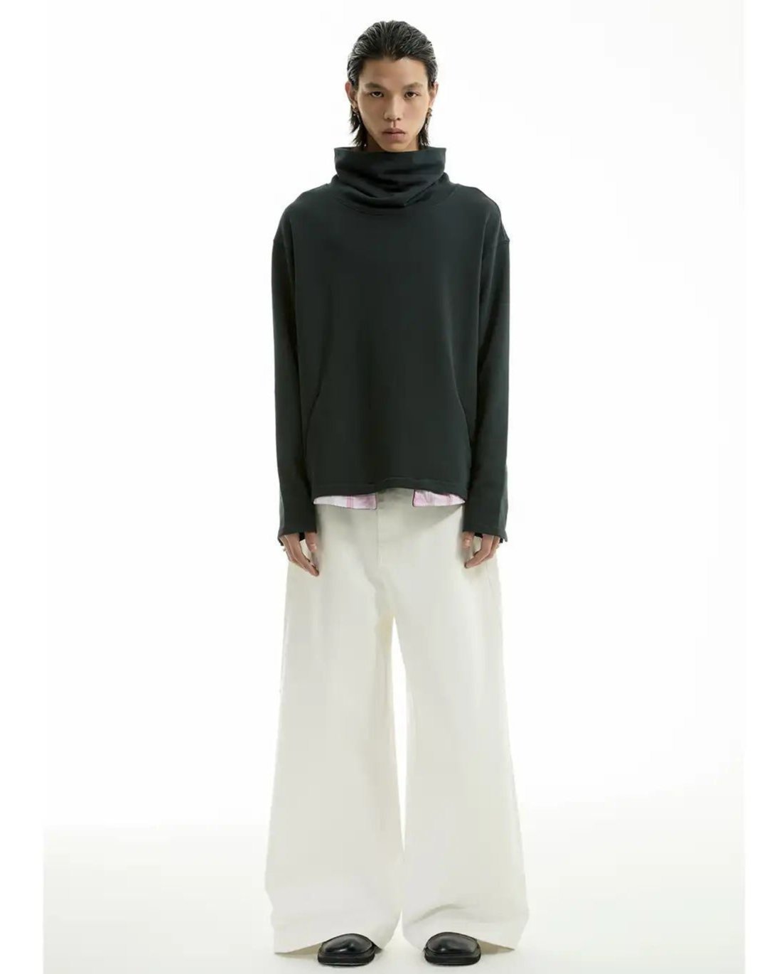Loose Neck Versatile Mockneck