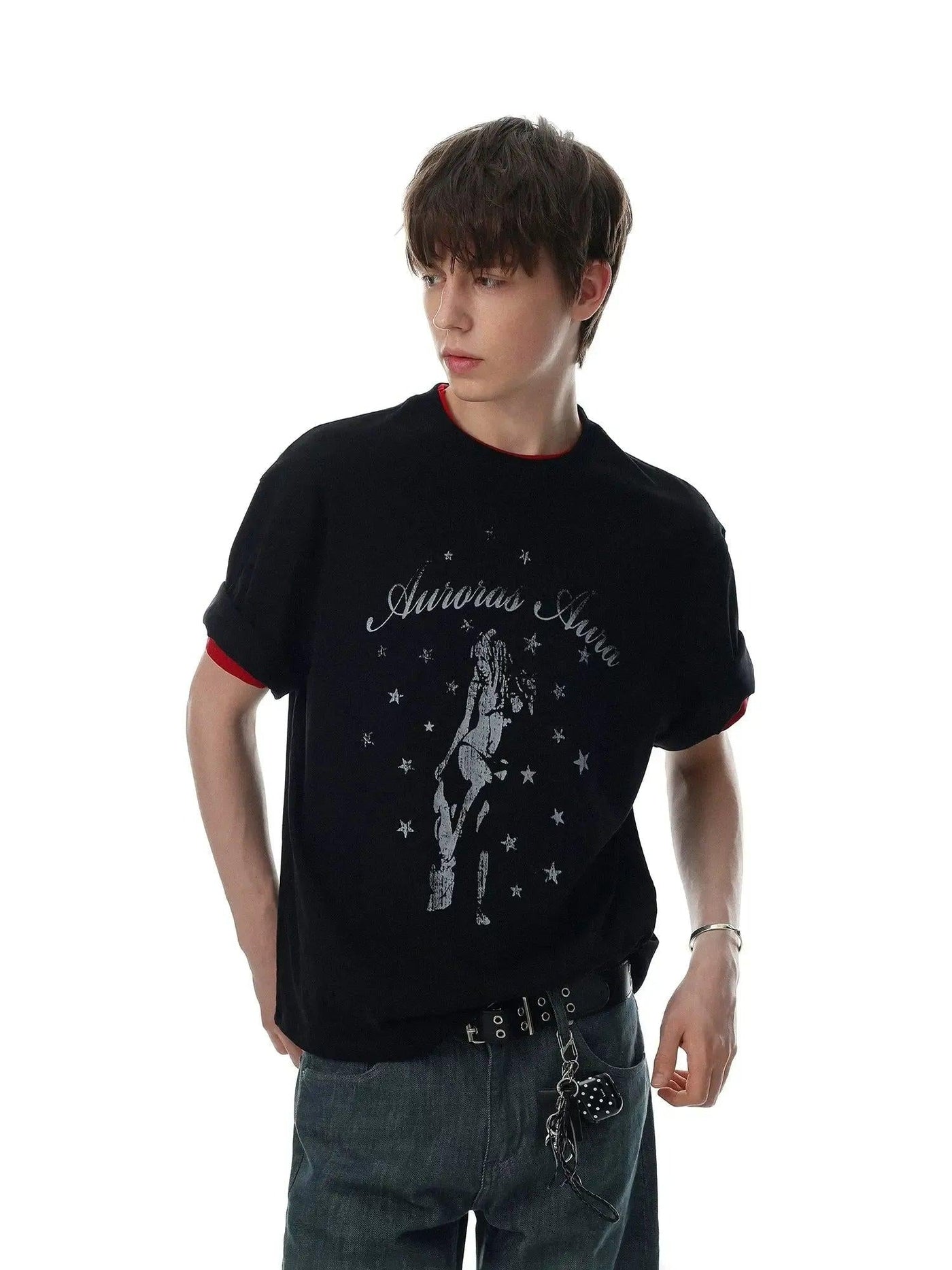 Vintage Distressed Graphic T-Shirt