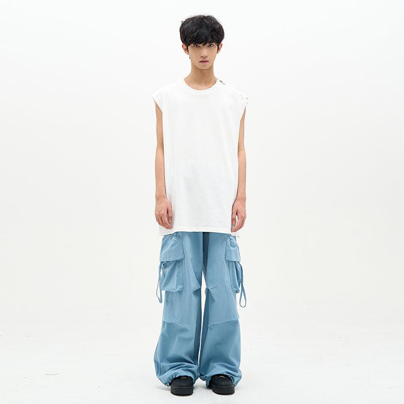 Multi Pocket Parachute Pants