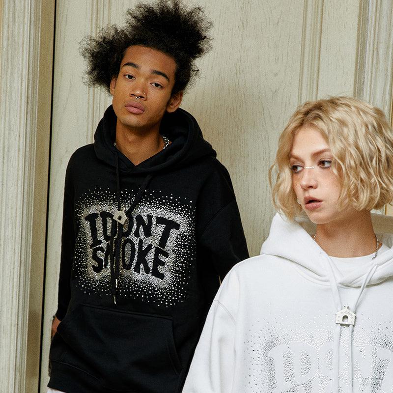 Gradient Diamond Logo Hoodie