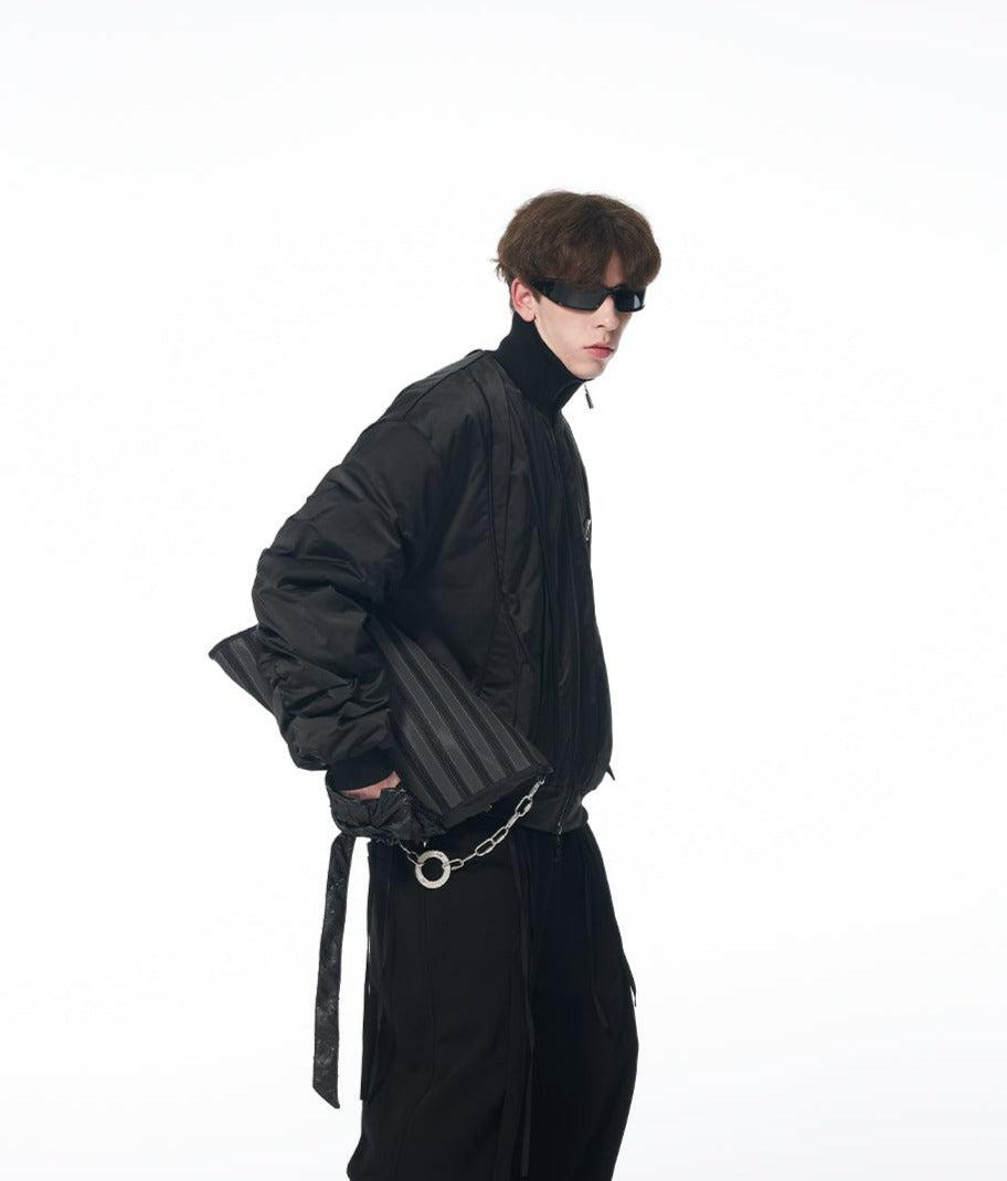 Blind No Plan Sliced Split Flight Jacket