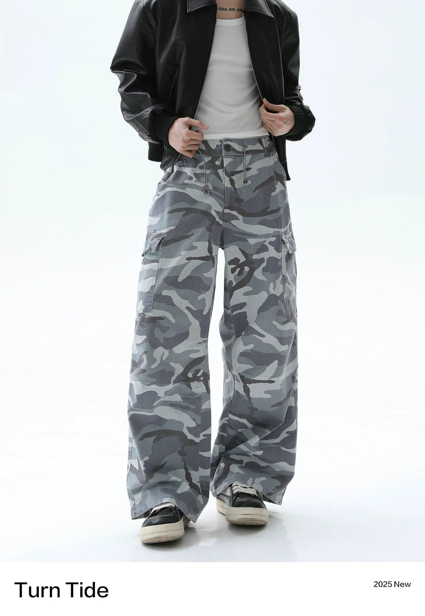 Camouflage Regular Fit Cargo Pants