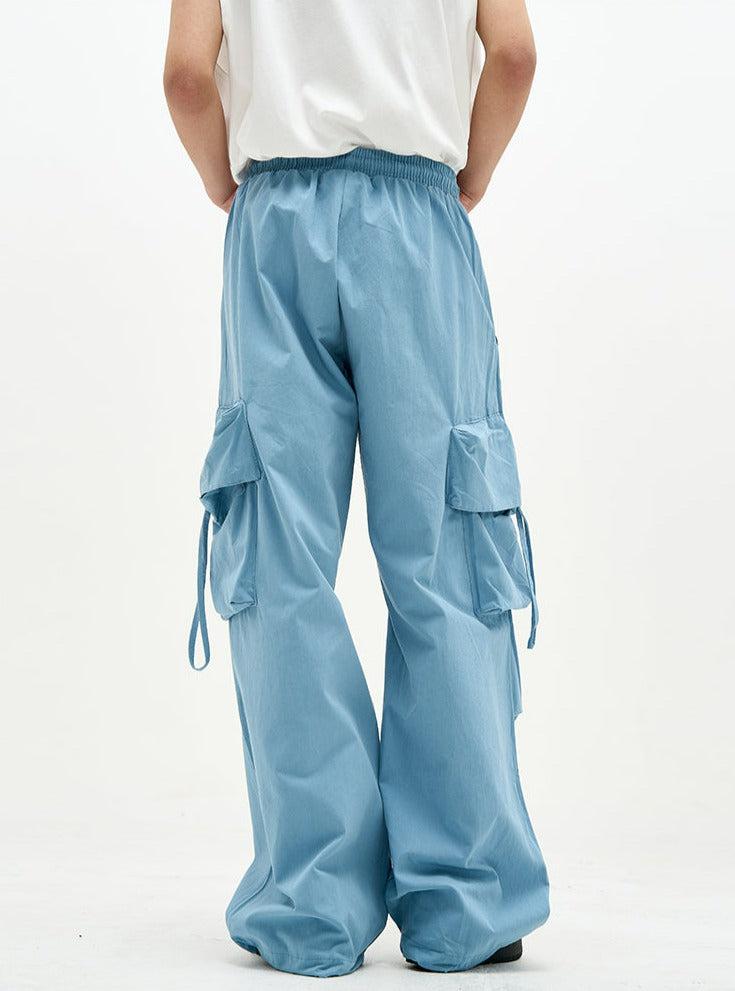 Multi Pocket Parachute Pants