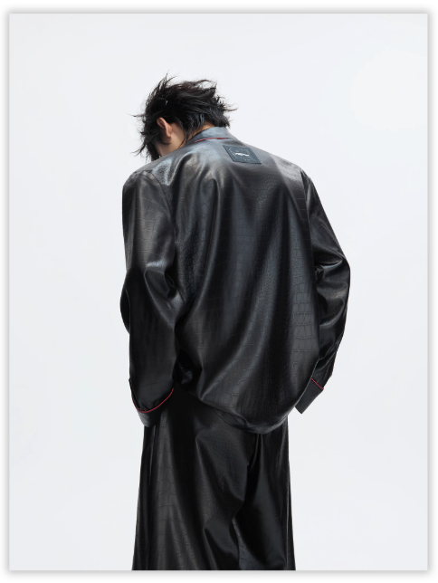 Reptile Pattern Silky Lounge Wear Set