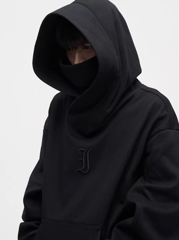 Structured Ninja Style Hoodie