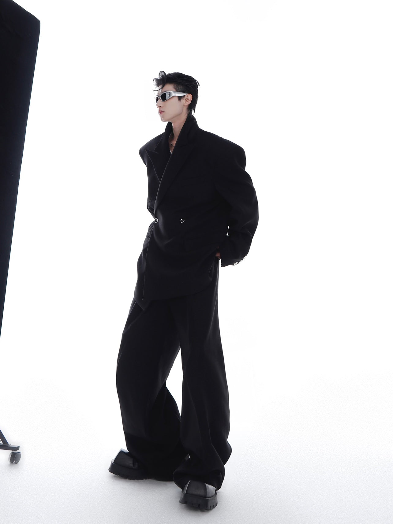 Fold Pleated Trousers