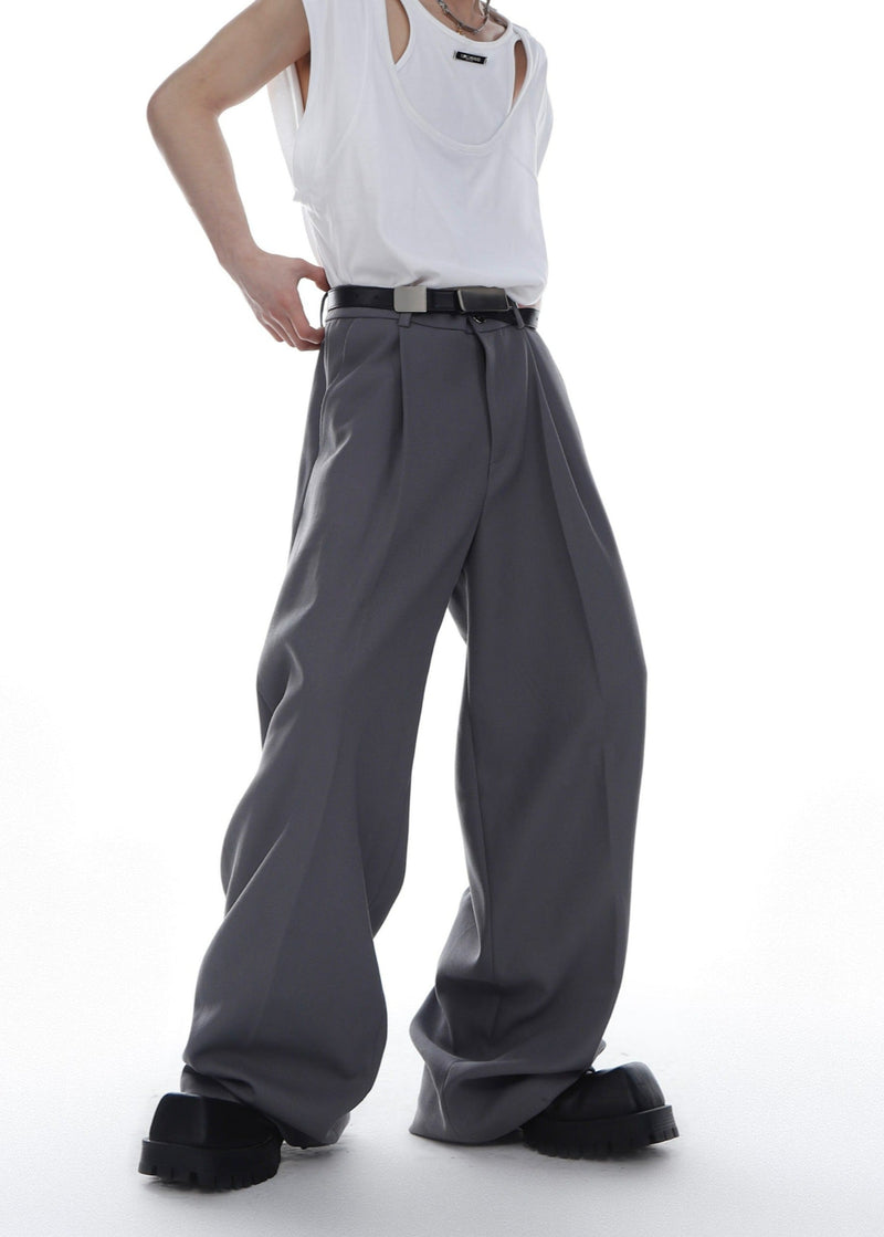 Fold Pleated Trousers