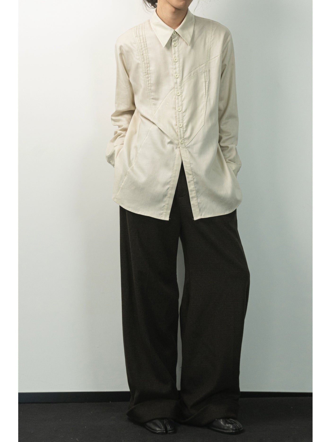 Vintage Pattern Lined Pants